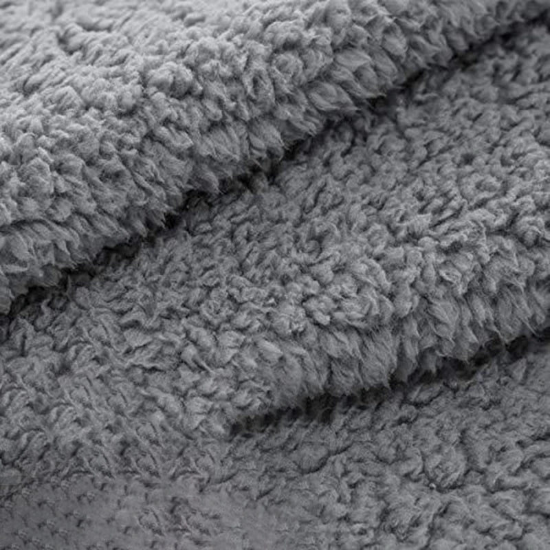 Cotton Velvet Pet Blanket - Soft Warm Dog & Cat Mat