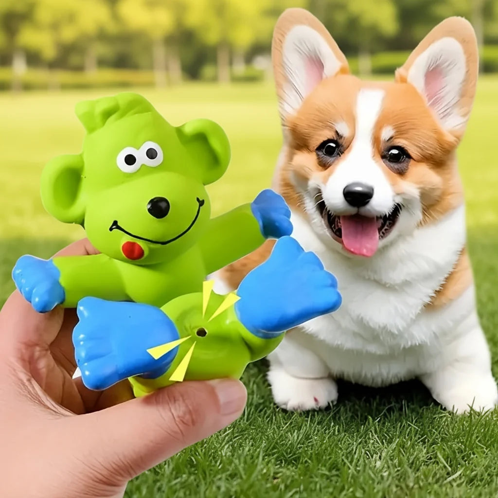 Durable Latex Dog Chew Toy - All Breed Sizes