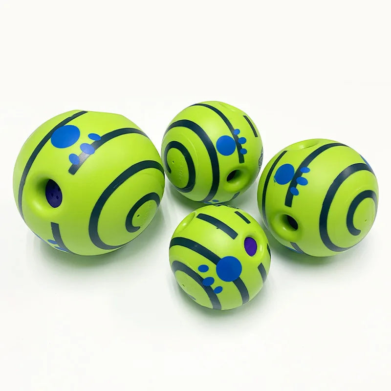 Giggle & Wobble Interactive Ball - Dog Toy