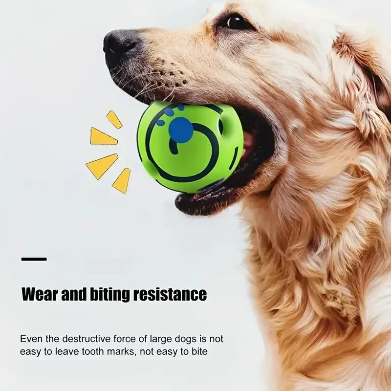 Giggle & Wobble Interactive Ball - Dog Toy