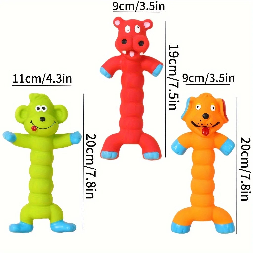 Durable Latex Dog Chew Toy - All Breed Sizes